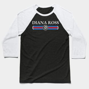 Graphic Diana Name Vintage Birthday Retro Gift Baseball T-Shirt